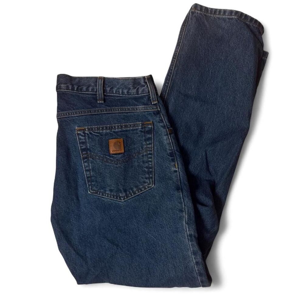 (2020) Carhartt Relaxed Fit Tapered Jeans - Dark Stone - 34x32